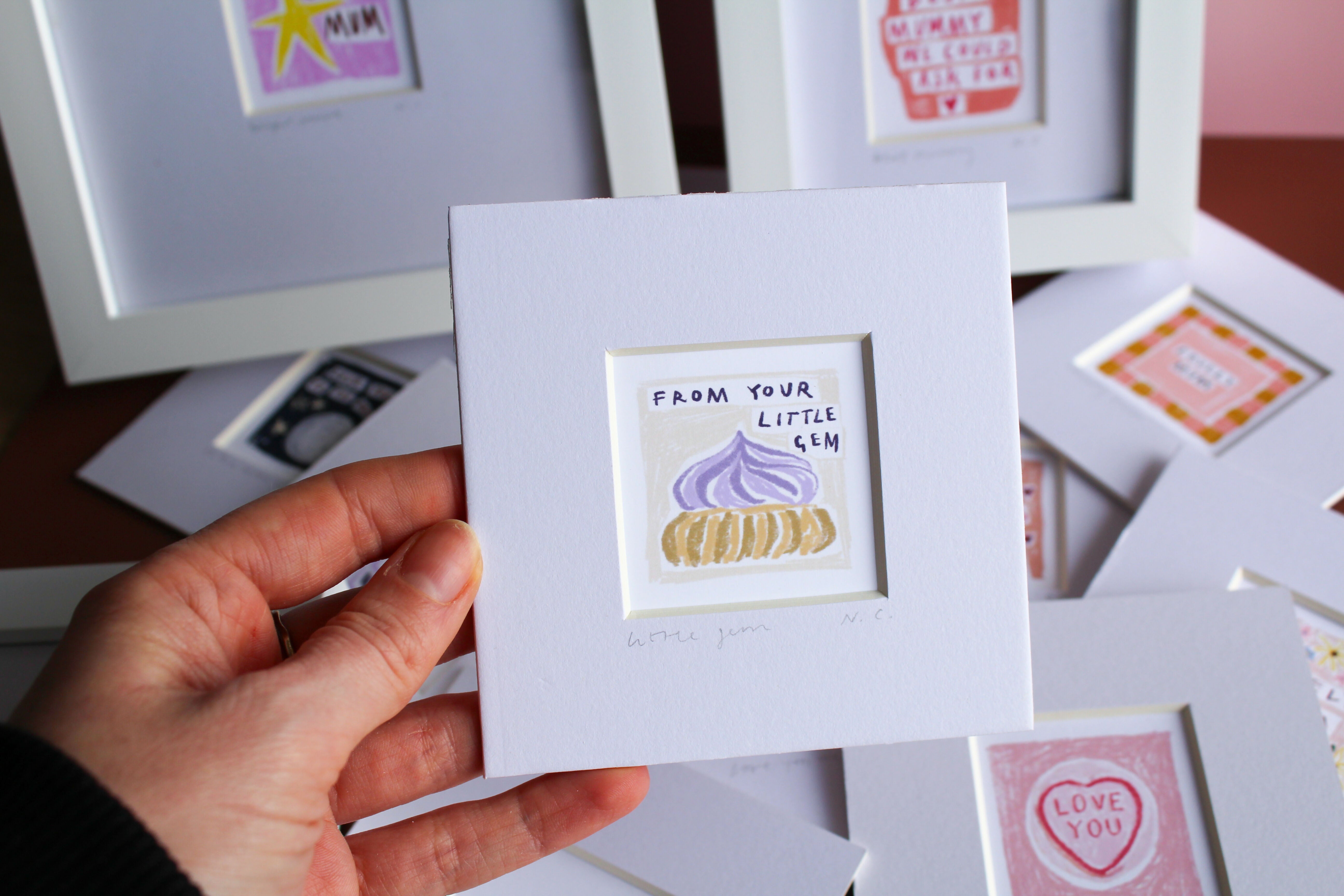 Iced Gem Mini Print