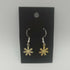 Yellow Flower Enamel Earrings