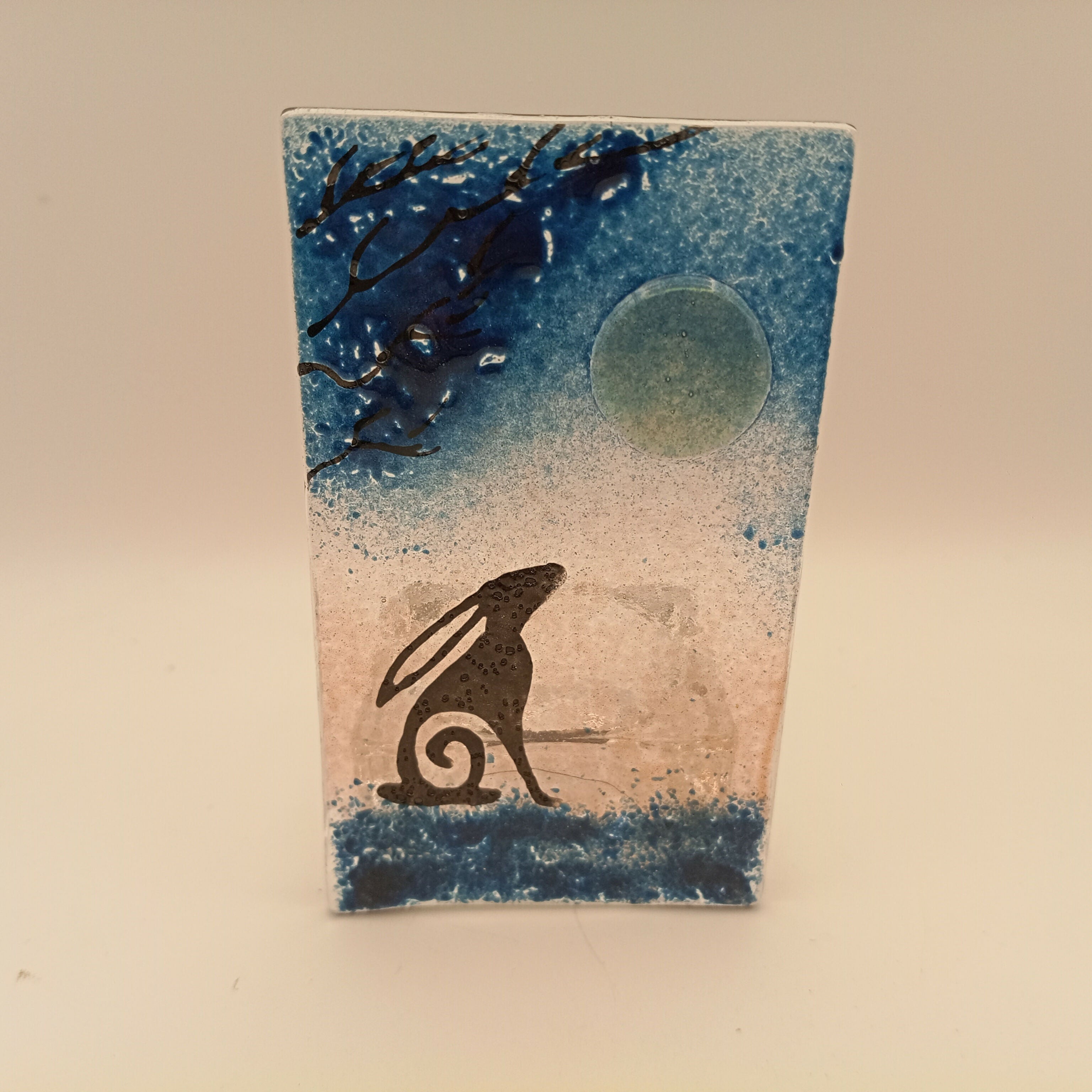 Moon Gazing Hare Tealight
