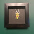 Lovely Faux Paper Rainbow Stag Beetle Mounted In A Black Box Frame