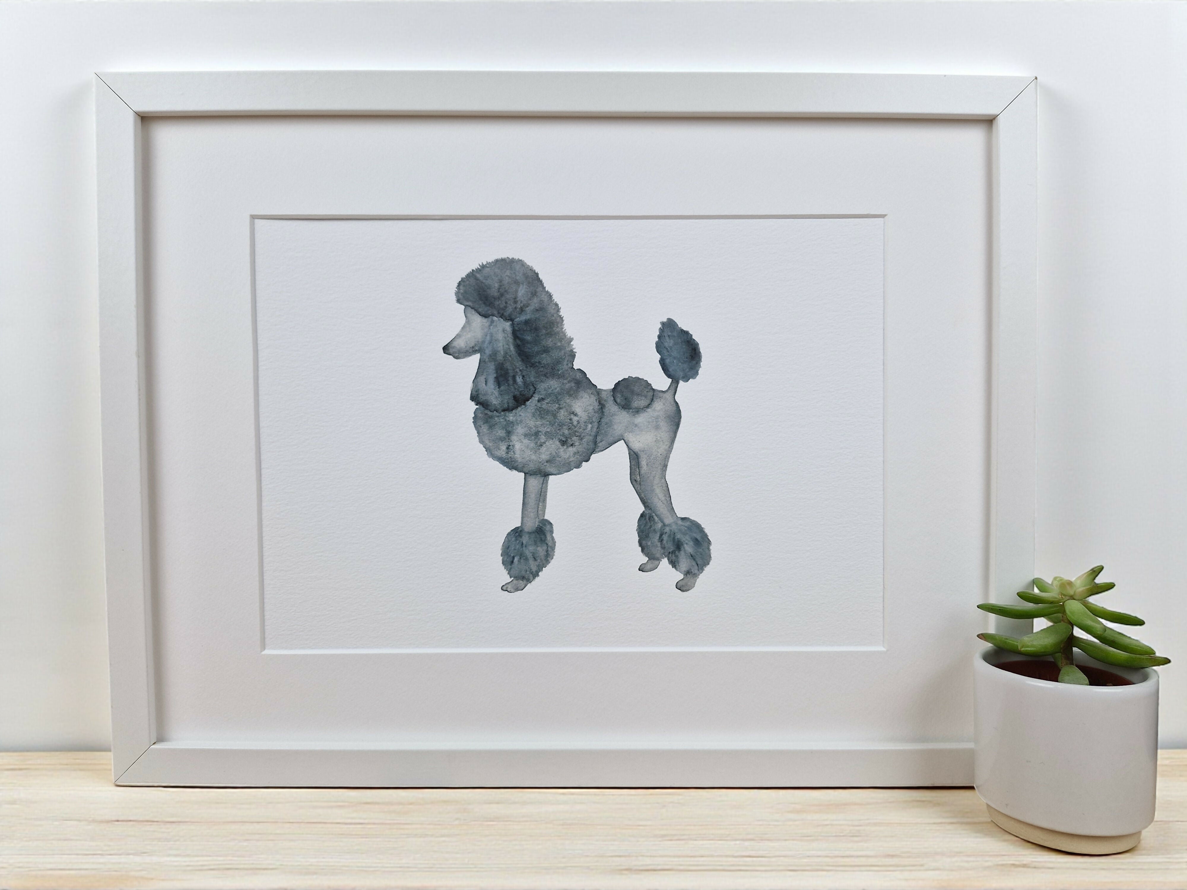 Poodle Giclée Print