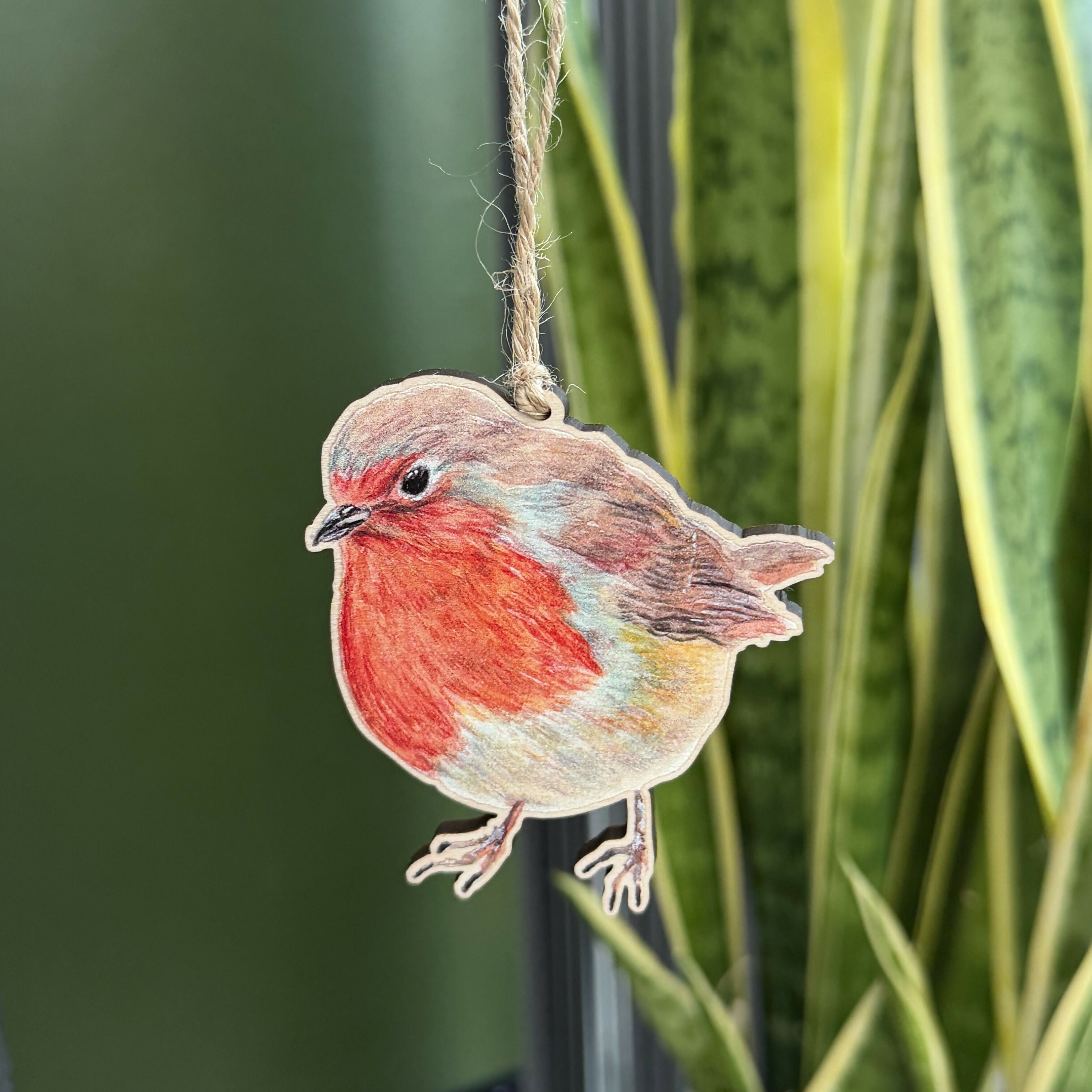 Robin - Decoration - Set of 5