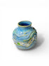 Carved Vase with River Inspired Design
