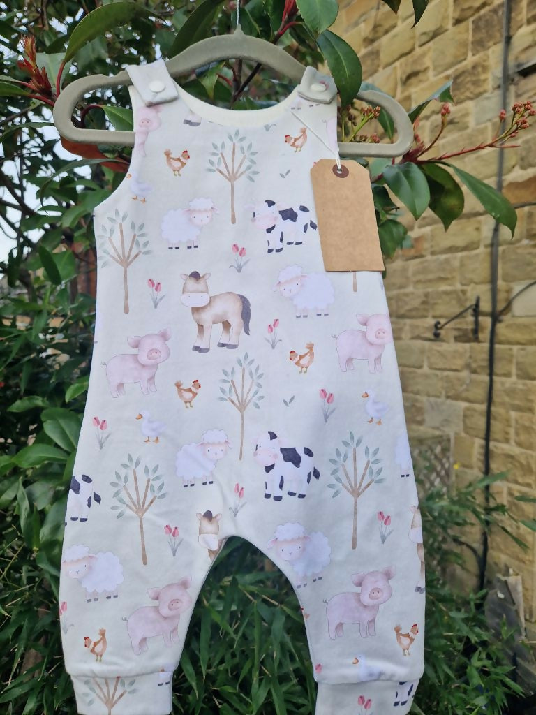 SPRING FARM ROMPER 0-3 months