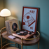 Play Me Record Player Print