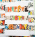 40th Birthday Comic Book Upcycled Card