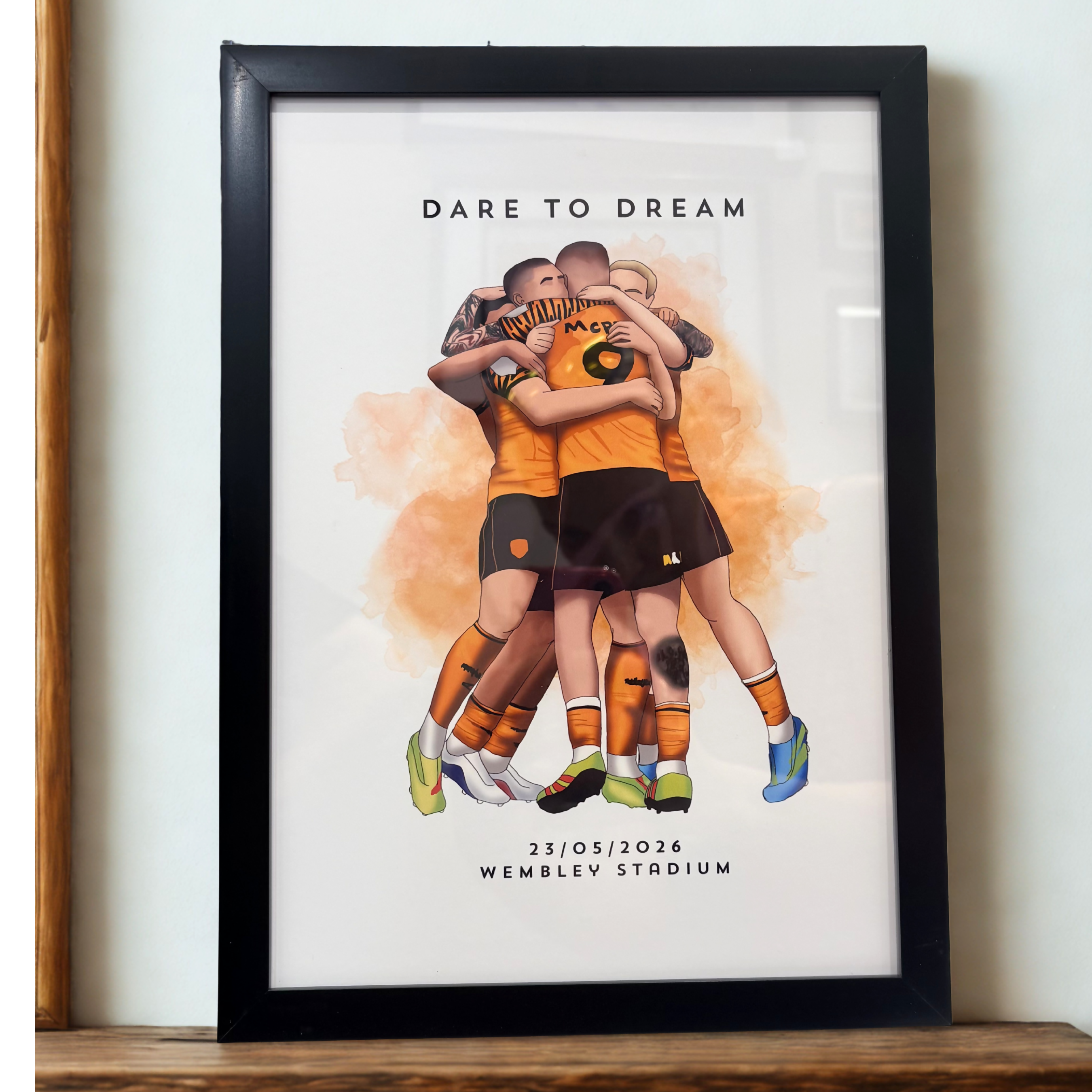 Hull Celebration - Dare To Dream | Framed Illustration
