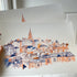 Riso Print Brittish Cityscape