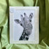 Giraffe Fine Art Print | Elegant Safari Animal Wall Art on Velvet Fine Art Paper
