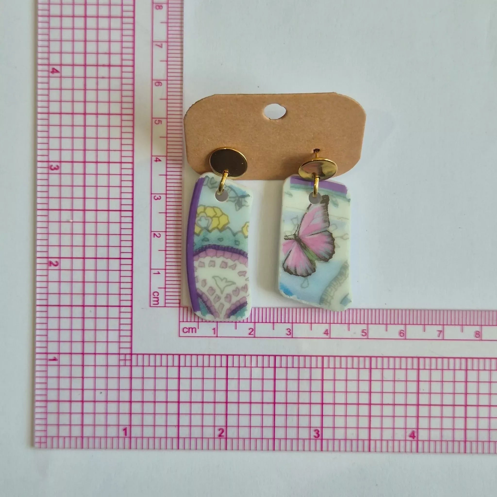 Recycled Ceramic Earring