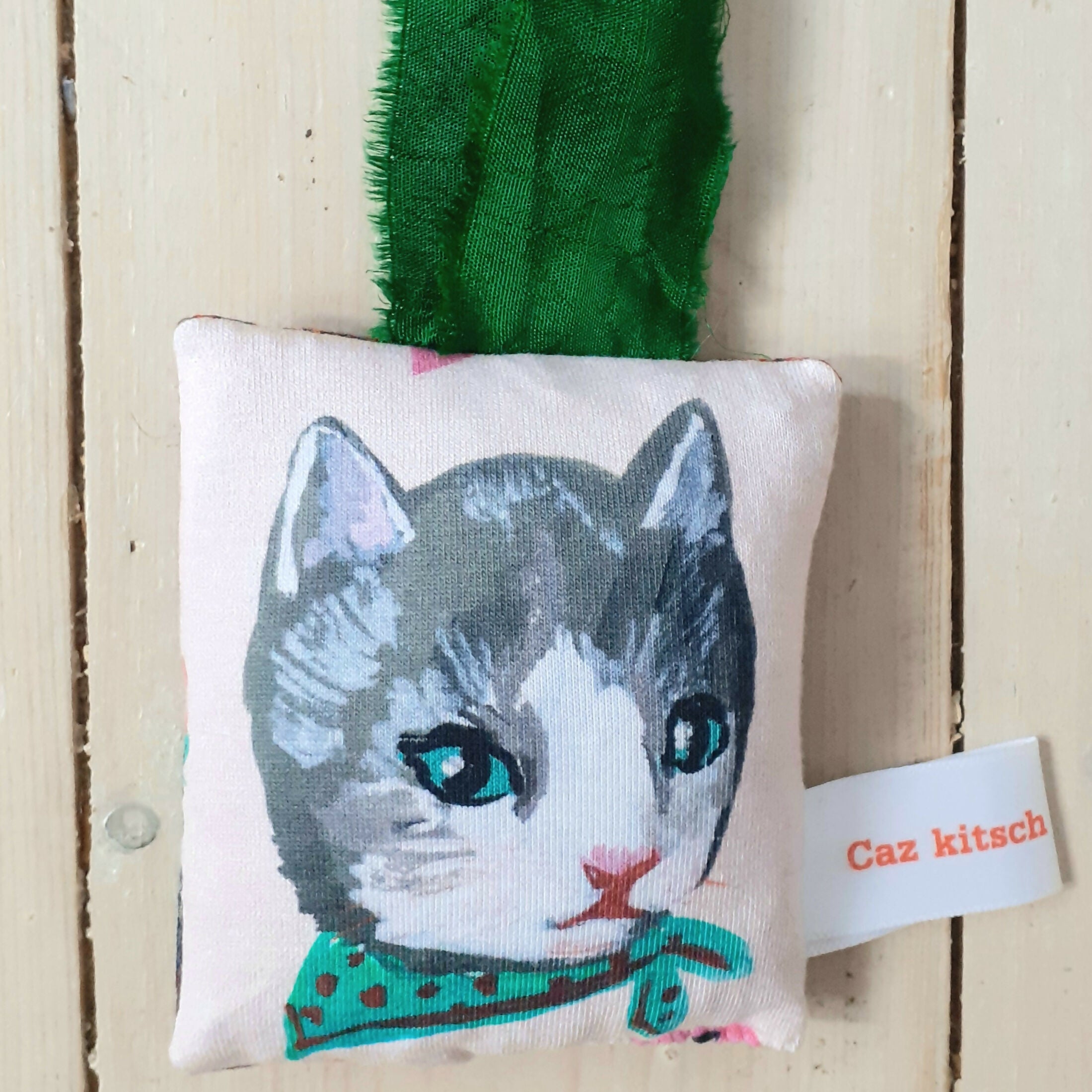 Nathalie Lete Kitten Lavender Bag