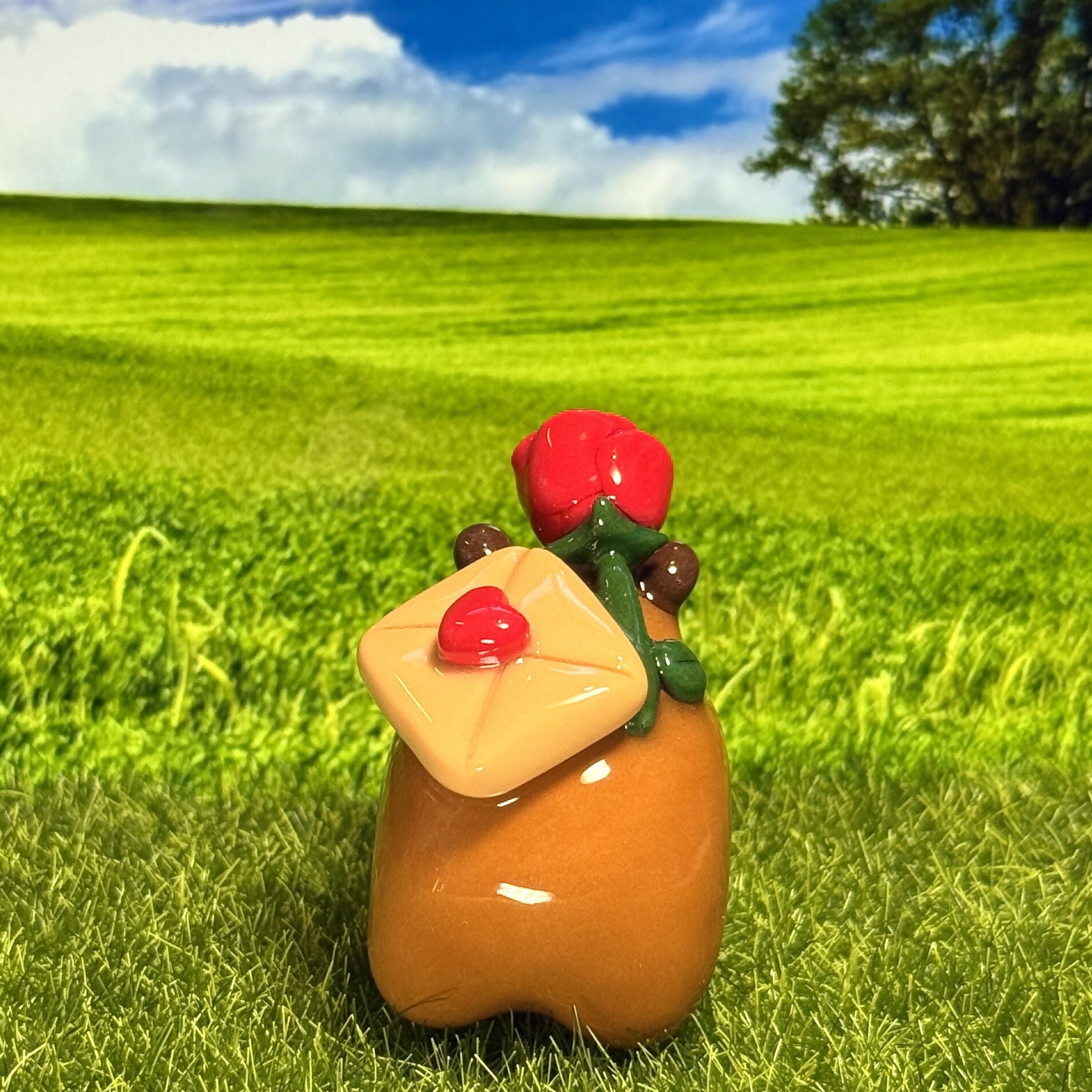 Capybara Lover Figure