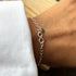 Sterling Silver Infinity Love Bracelet