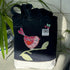 Unique Handcrafted Denim Small Tote Bag Made From Upcycled Jeans With Applique