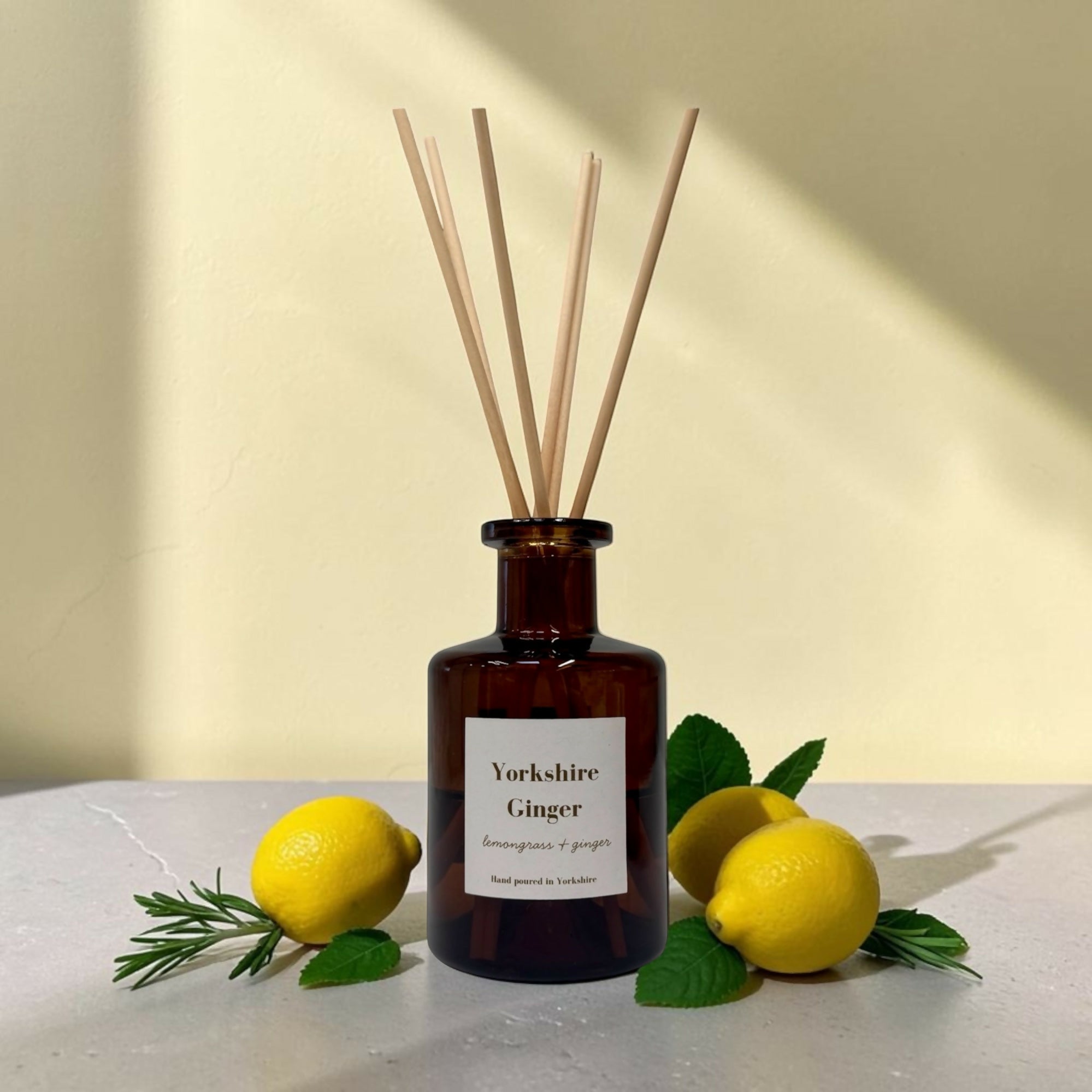 Yorkshire Ginger - Lemongrass and Ginger Reed Diffuser - 100ml