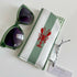 Embroidered Large Slip In Glasses Case