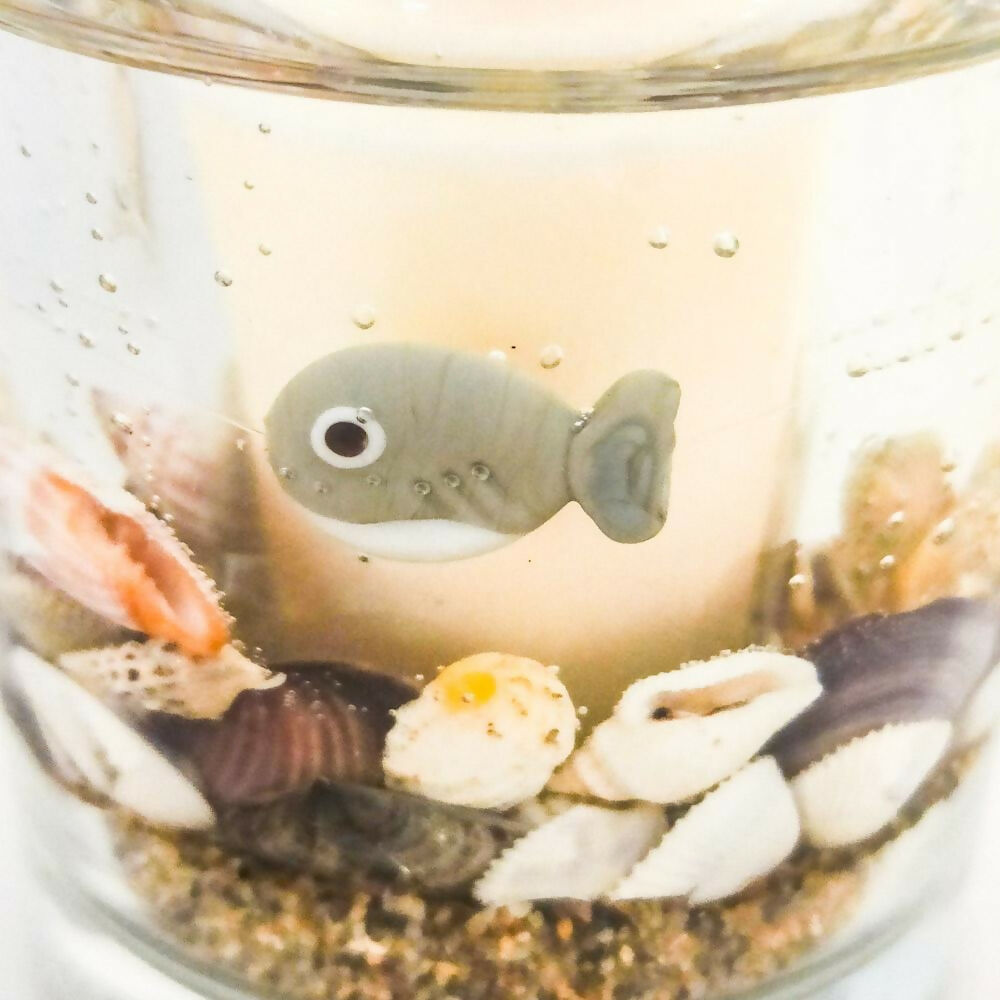 Friendly Shark Botanical Candle