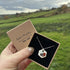 Robin Necklace - Handmade Fused Glass And Enamel Pendant On Sterling Silver Chain