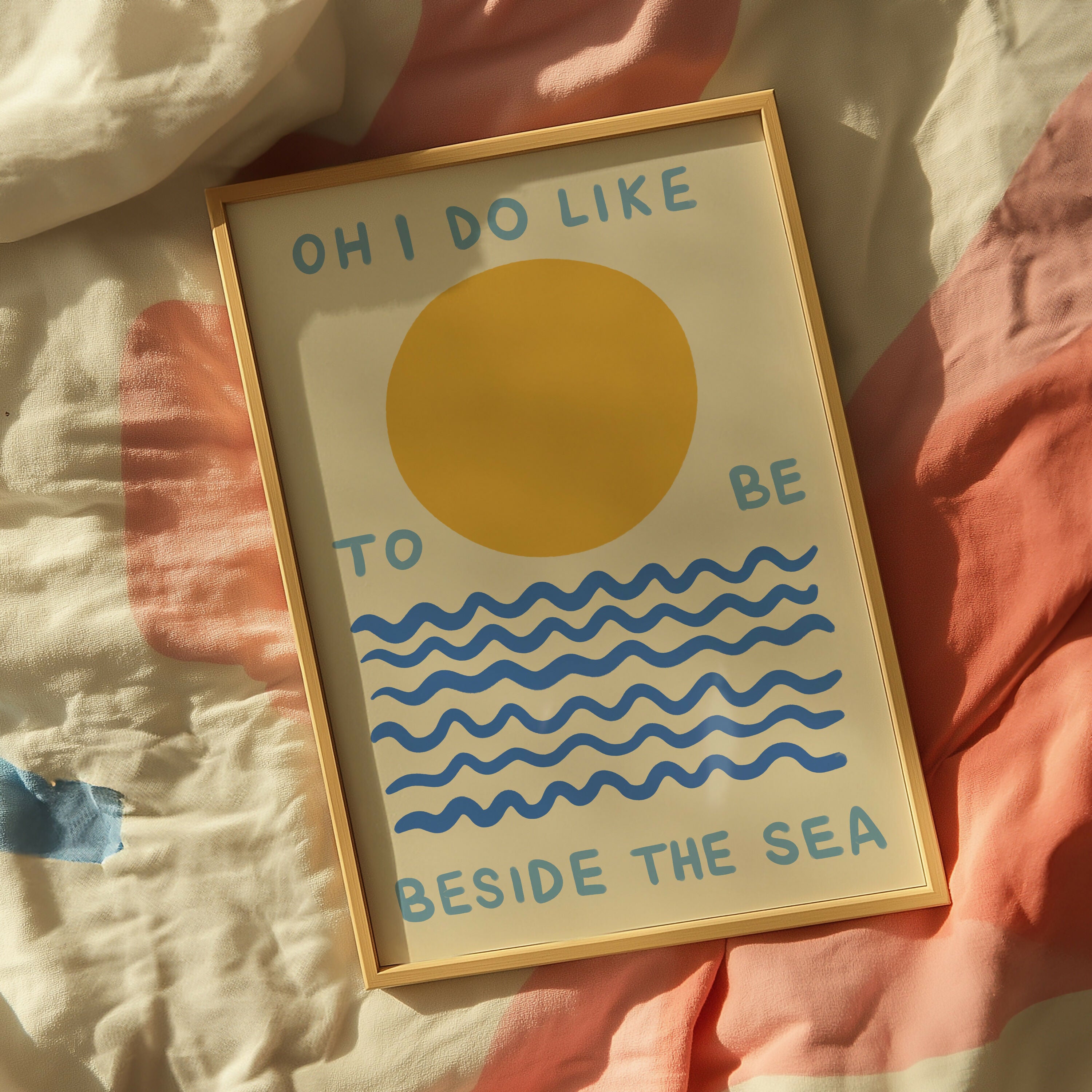 Beside the Sea Print