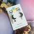 Handmade Resin Black Moons And Stars Huggie Hoops And Cuff