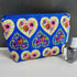 Small Make Up Bag - Folk Art Hearts