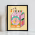 A4 Creative Juice, illustrated print