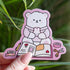 Journal Girlie Die Cut Sticker
