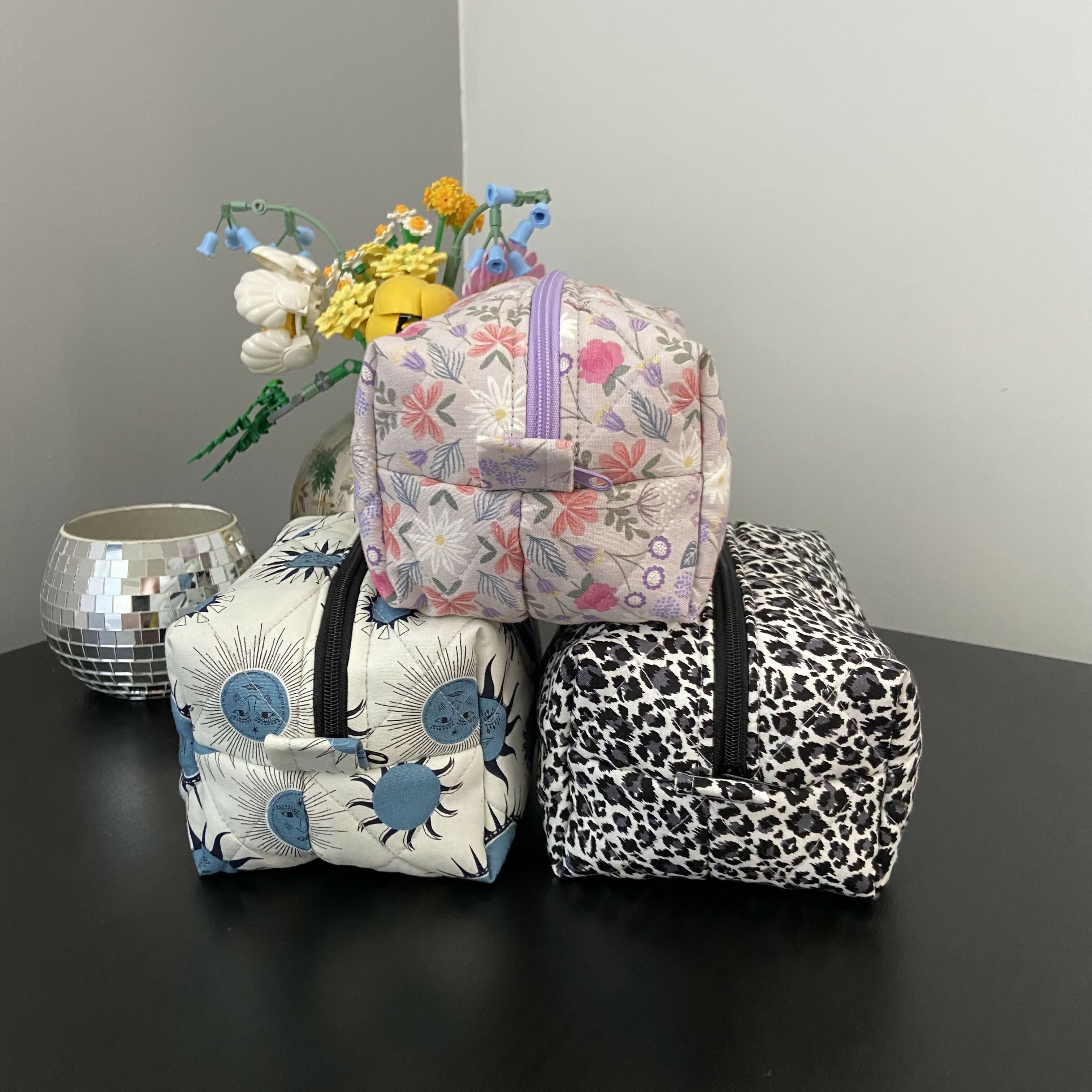 Medium Boxy Cosmetics Bag