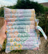 Handmade Quilted Book Sleeves with Ribbon Closure Meadow Prints