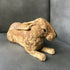 Laying down Hare sculpture