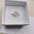 Seaglass Ring - size K 1/2