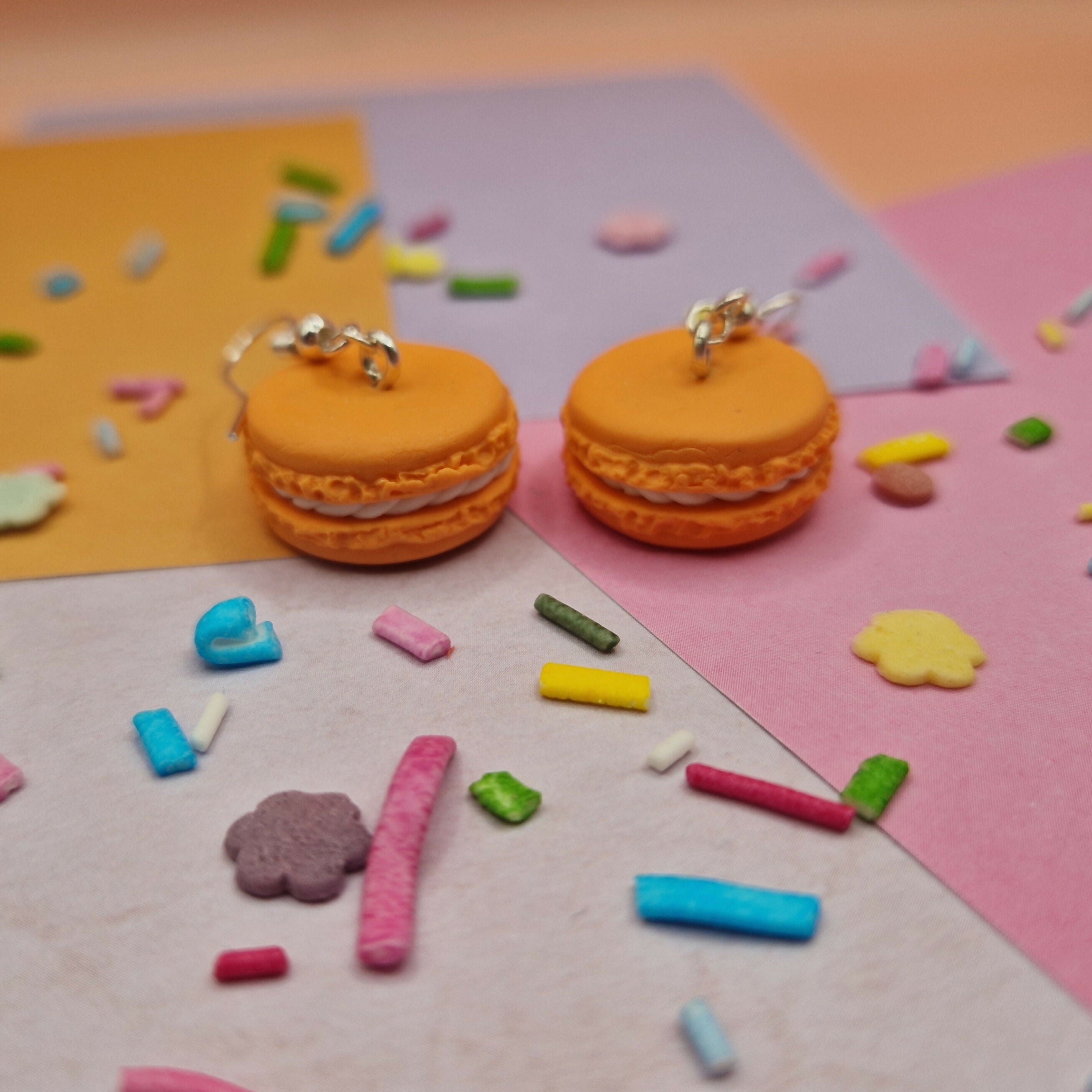 Mini Macaron Earrings