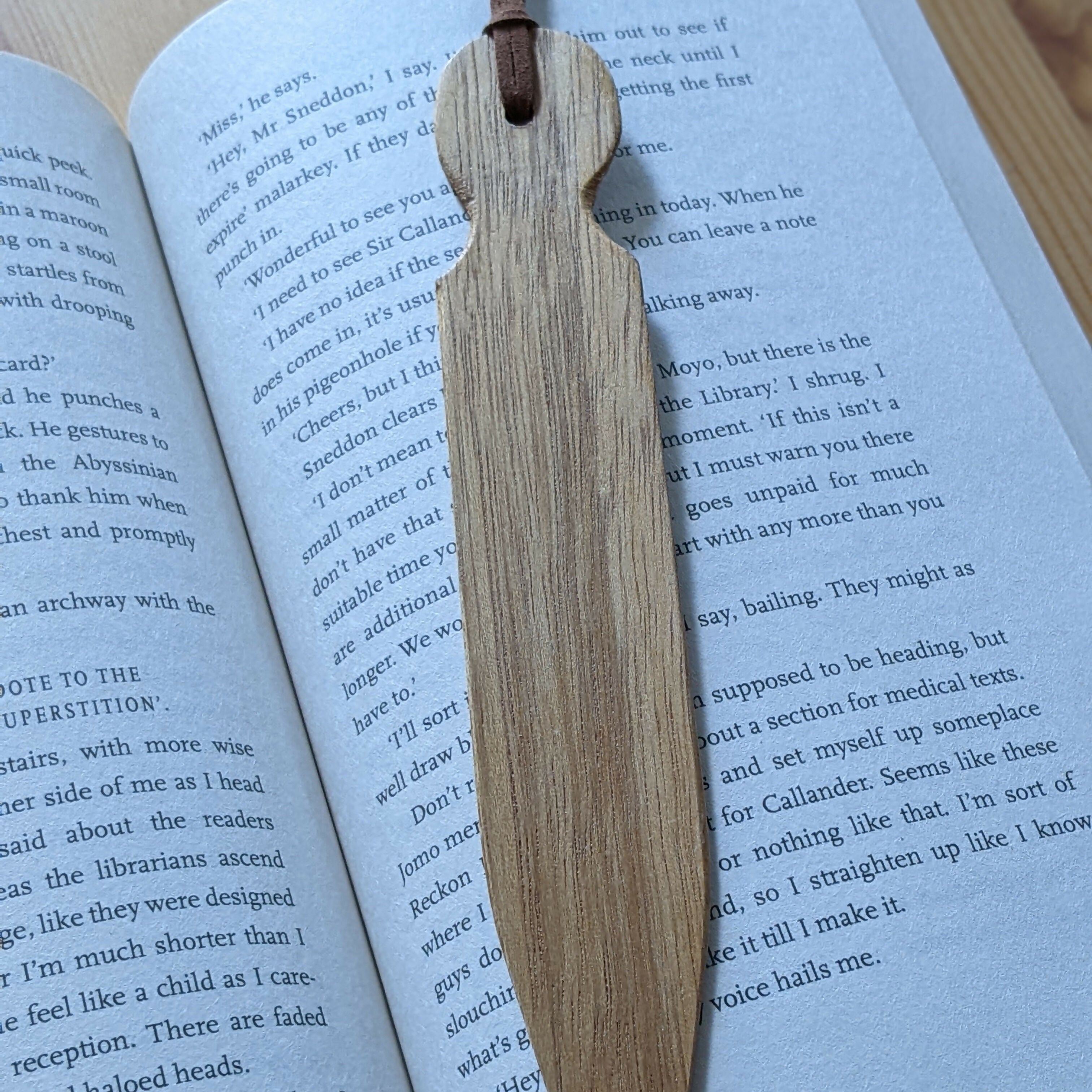Wooden Bookmark