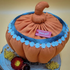 Handmade Pumpkin-Shaped Storage Container