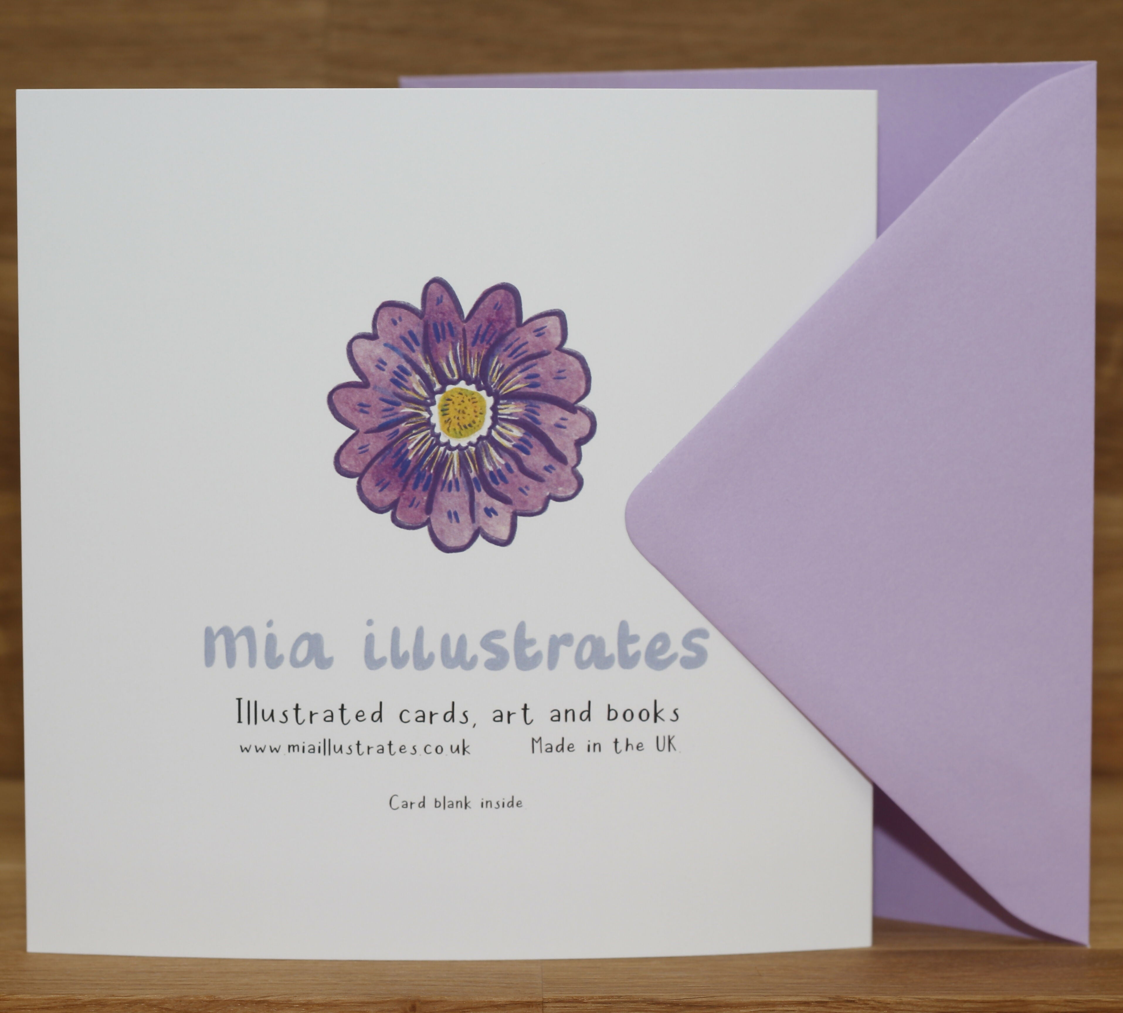 Happy Birthday Flowery Cats Greeting Card