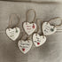 Ceramic Hanging Heart