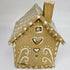 CHARMING CERAMIC GINGERBREAD TEA LIGHT HOUSE