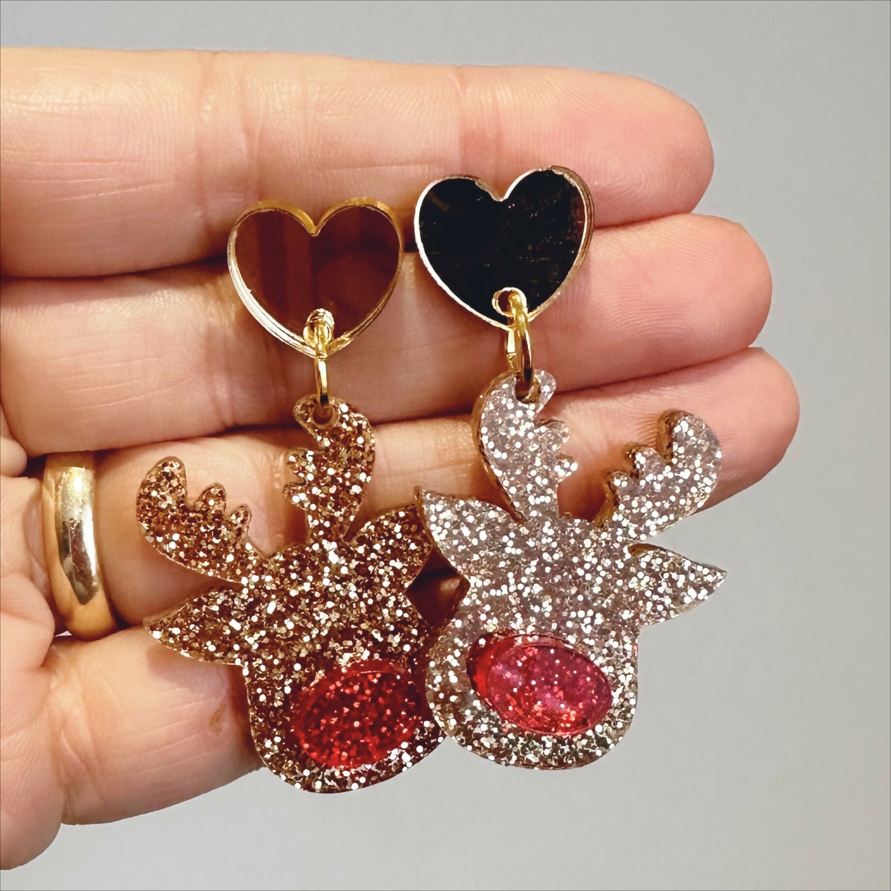 Glitter Reindeers