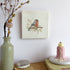 Bullfinch and Blossom Ceramic Tile Wall Art
