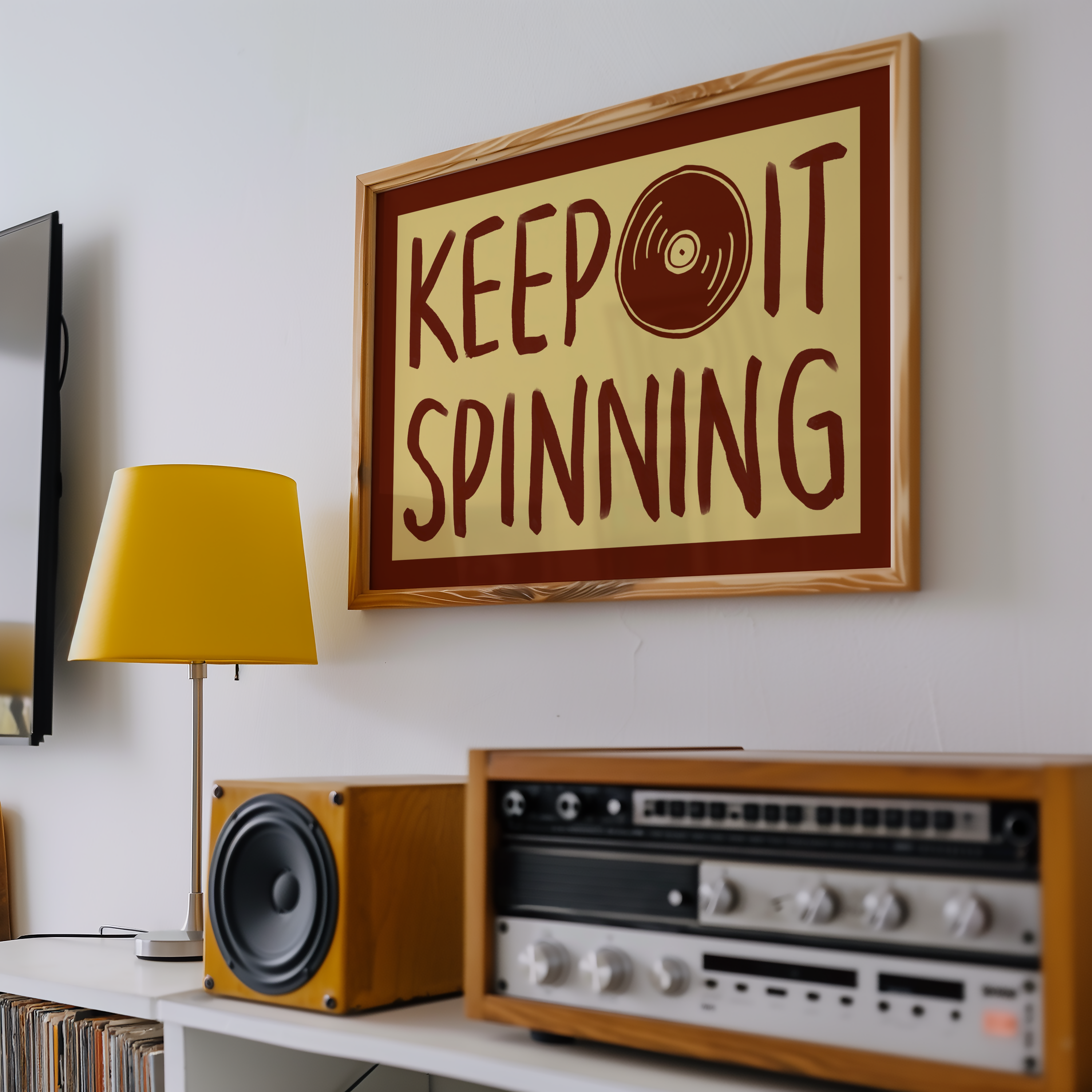 Keep it Spinning Print