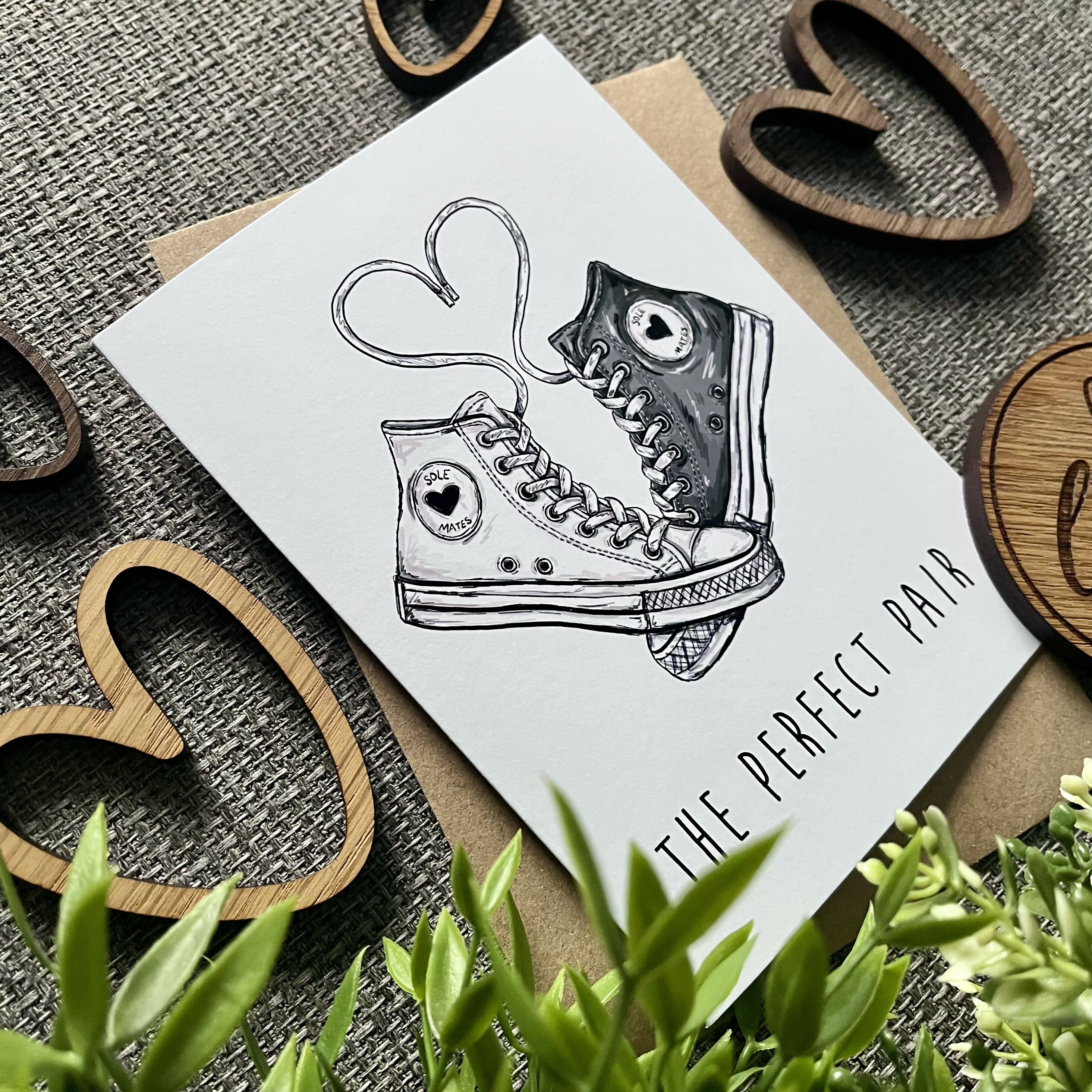 Perfect Pair Greetings Card