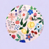 Fruity Floral Coaster