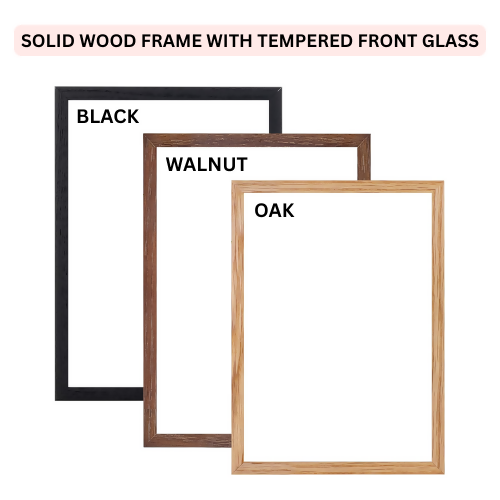 BLACK FRAMED WHAT TIME WINE WALL ART PRINT