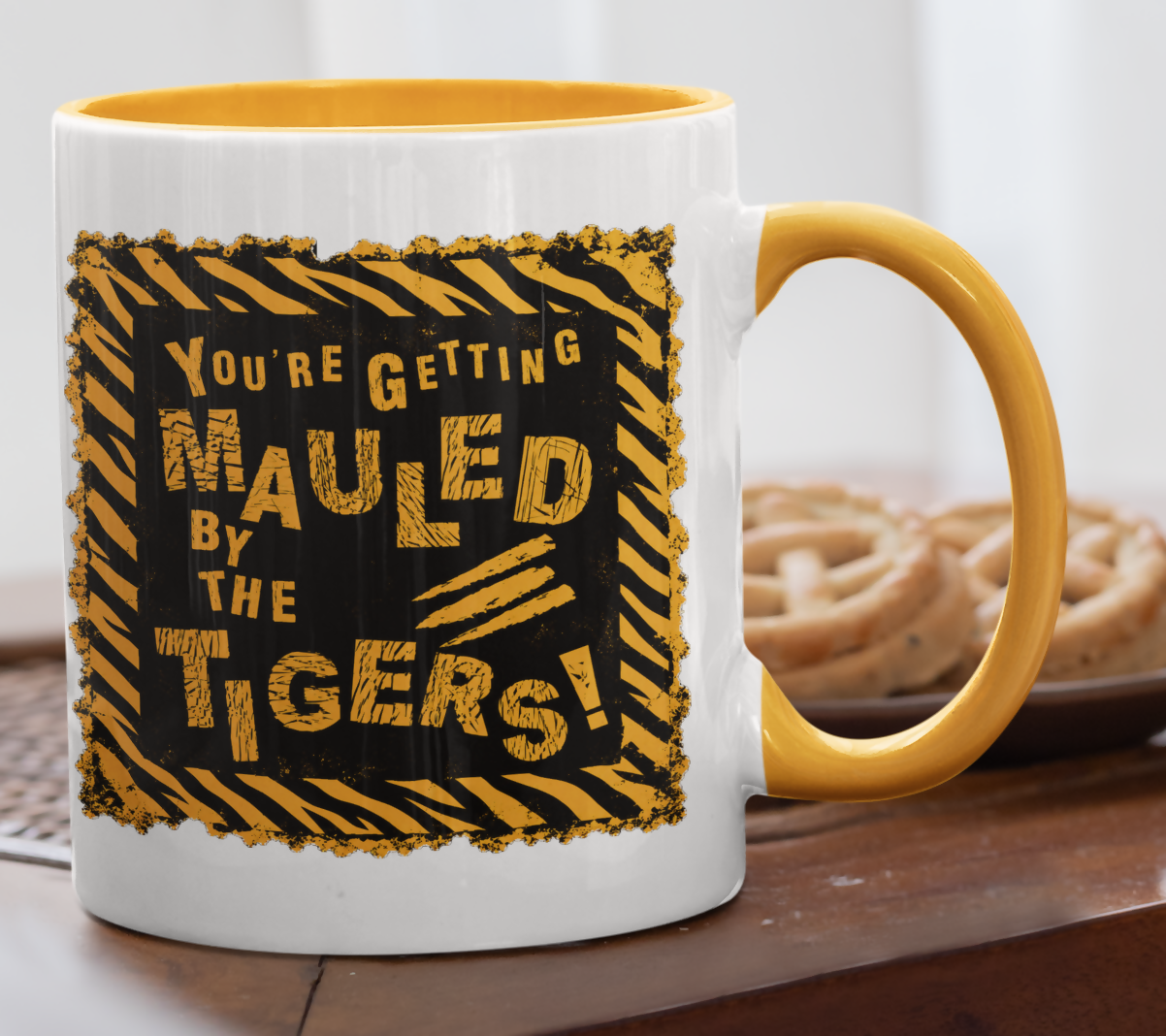 Hull City Mug MAULED BY THE TIGERS Design