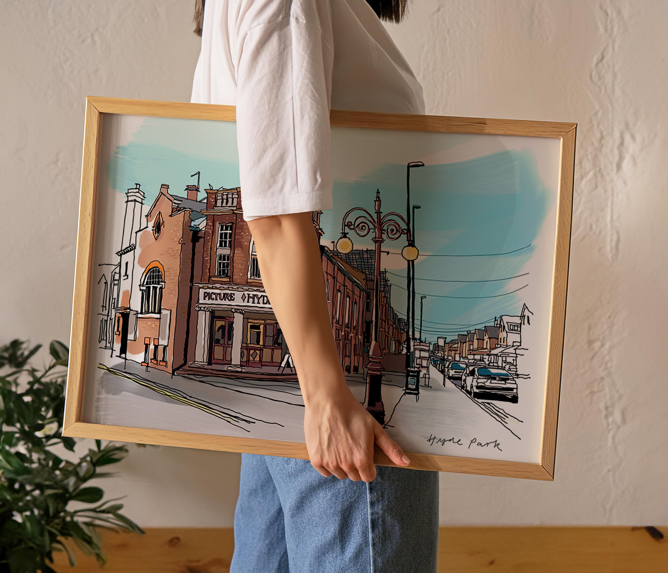 Hyde Park Cinema Leeds Art Print