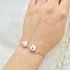 Cherry Blossom Bracelets - Handmade Polymer Clay Bracelets