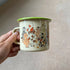 Enamel Cats Drinking Together Mug