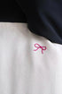 Hand Embroidered Bow Tote