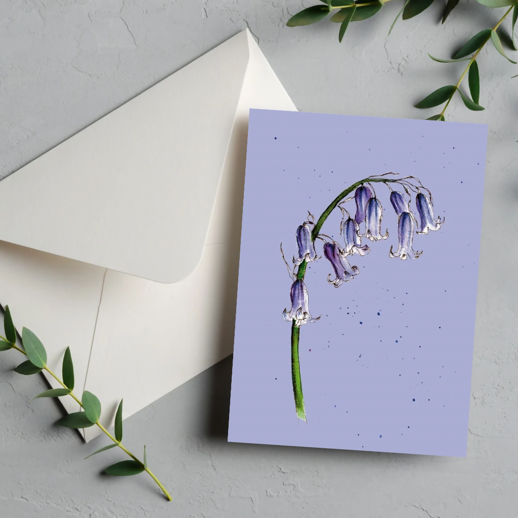Bluebell Greetings Card