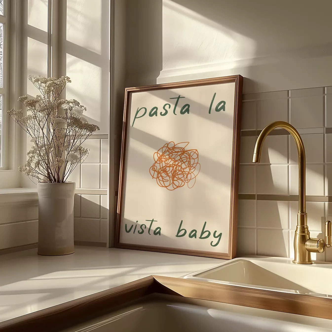 PASTA LA VISTA WALL ART PRINT